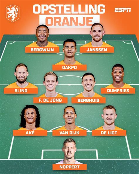 Oranje.