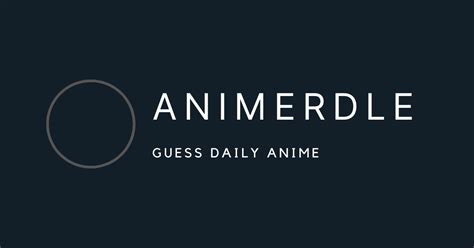 animerdle