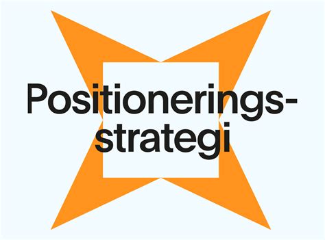 positioneringsstrategie