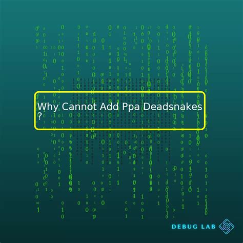 ppa:deadsnakes/ppa